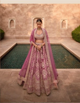 Sayuri designer present heritage bridal  pure viscose lycra crystal with hand work blouse catalogue at wholesale price lehenga choli catalogs