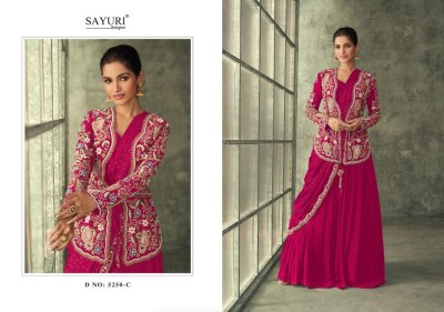Sayuri designer presenting evergreen special colour  real georgette readymade suit  readymade suit catalogs