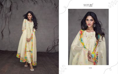 Sayuri designer by Rubaab presenting pure silk kurta pant and dupatta set at wholesale price  kurtis catalogs
