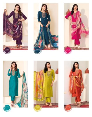 Scarlet vol 2 by Radhika Life style designer top bottom with digital dupatta catalogue  readymade suit catalogs