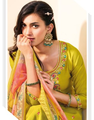 Scarlet vol 2 by Radhika Life style designer top bottom with digital dupatta catalogue  readymade suit catalogs