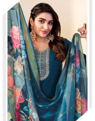 Scarlet vol 2 by Radhika Life style designer top bottom with digital dupatta catalogue  readymade suit catalogs