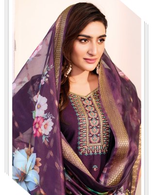 Scarlet vol 2 by Radhika Life style designer top bottom with digital dupatta catalogue  readymade suit catalogs