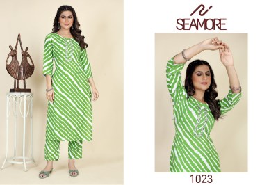 Seamore by radha rani one by women kurta pant with bottom   catalogue at affordable price readymade suit catalogs