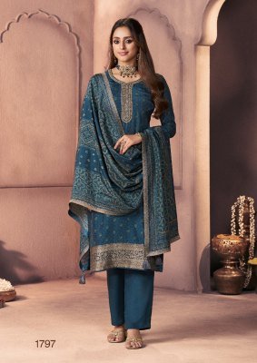 Seerat Russian Silk Heavy Santoon Readymade Suit Catalogue Pcs Wholesale Rate  readymade suit catalogs