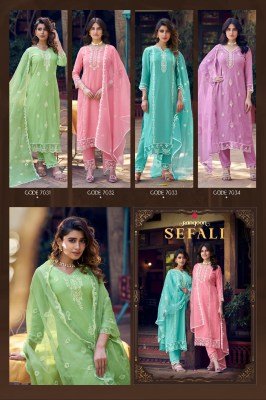 Sefali by Rangoon Viscose Khatli hanwork readymade suit at affordable rate  readymade suit catalogs