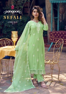 Sefali by Rangoon Viscose Khatli hanwork readymade suit at affordable rate  readymade suit catalogs