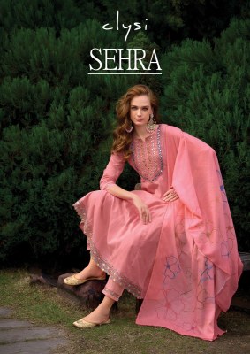 Sehra by clysi Cotton Weaving Embroidered readymade suit catalogue at affordable rate Amavi