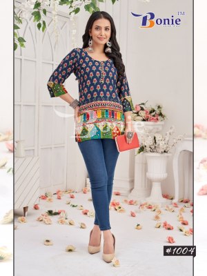 Sejal vol 1 by Bonie Reyon Mill Printed Short top catalogue at affordable rate western wear catalogs