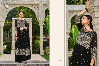 Senhora by rumana pure georgette fancy sharara suit catalogue at low rate pakistani suit catalogs