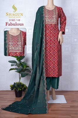 Shagun textile by Fabulous premium modal printed readymade suit catalogue at affordable rate readymade suit catalogs