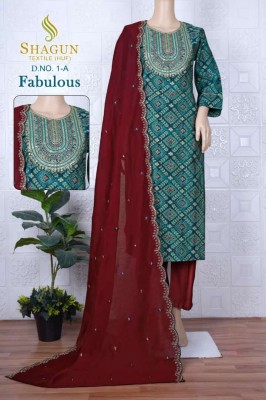 Shagun textile by Fabulous premium modal printed readymade suit catalogue at affordable rate readymade suit catalogs