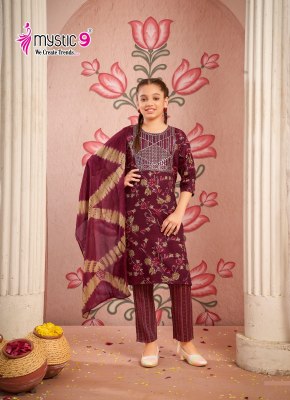 Shagun vol 1 by Mystic 9 Premium capsule foil point readymade suit collection at affordable rate readymade suit catalogs