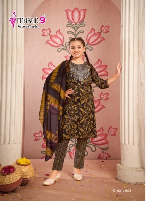 Shagun vol 1 by Mystic 9 Premium capsule foil point readymade suit collection at affordable rate readymade suit catalogs