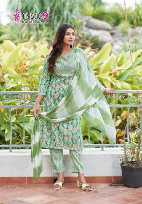 Shagun vol 12 by Mystic 9 Premium Quality Capsule foil printed Readymade suit collection readymade suit catalogs