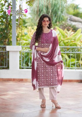 Shagun vol 12 by Mystic 9 Premium Quality Capsule foil printed Readymade suit collection readymade suit catalogs