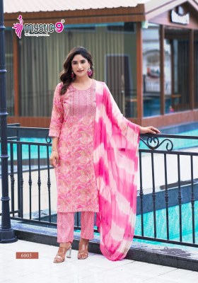 Shagun  vol 6 by Mystic 9 Premium capsual foil printed readymade suit catalogue readymade suit catalogs