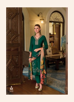 Shahida by Lady leela embroidered designer kurti pant and dupatta catalogue at affordable rate readymade suit catalogs