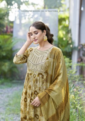 Shanaya vol 6 by Mystic 9 Premium Quality reyon foil printed Kurti pant and dupatta catalogue at low price fancy Anarkali suit catalogs