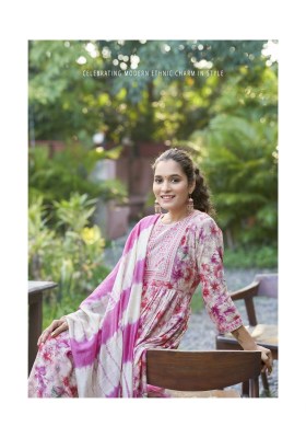 Shanaya vol 6 by Mystic 9 Premium Quality reyon foil printed Kurti pant and dupatta catalogue at low price fancy Anarkali suit catalogs