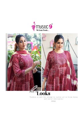 Shanaya vol 7 by Mystic 9 Premium quality embroidered top bottom with dupatta collection  readymade suit catalogs