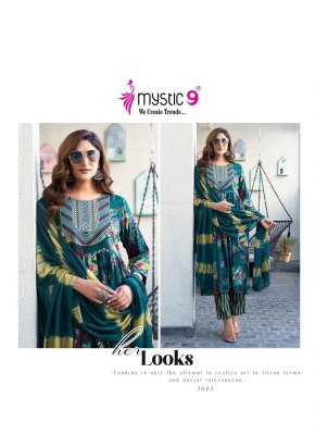 Shanaya vol 7 by Mystic 9 Premium quality embroidered top bottom with dupatta collection  readymade suit catalogs