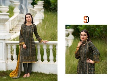 Sharaddha Designer Bin Saeed Vol-15 Pure Cotton Self Embroidery Unstitched Suit with Mal-Mal Cut Work Dupatta Wholesale  dress material catalogs
