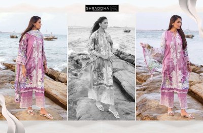 Sharaddha Nx Queen court vol 1 Lawn Cotton Petch work Pakistani suits catalogue wholesale  pakistani suit catalogs