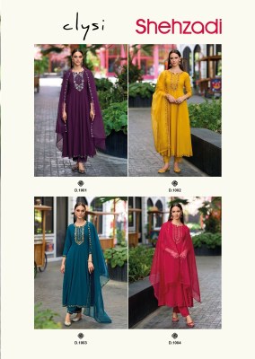 Shehzadi by mittoo viscorse thread handwork neck embroidered readymade suit catalogue readymade suit catalogs