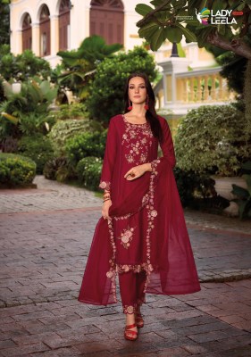 Shiddat 3 by lady leela heavy hand embroidered readymade suit catalogue readymade suit catalogs