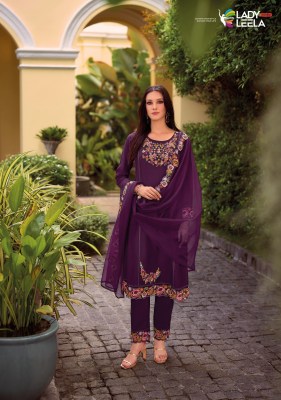Shiddat 3 by lady leela heavy hand embroidered readymade suit catalogue readymade suit catalogs