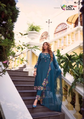 Shiddat 3 by lady leela heavy hand embroidered readymade suit catalogue readymade suit catalogs