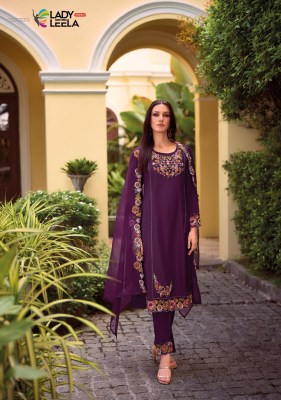 Shiddat 3 by lady leela heavy hand embroidered readymade suit catalogue readymade suit catalogs
