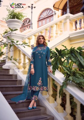 Shiddat 3 by lady leela heavy hand embroidered readymade suit catalogue readymade suit catalogs
