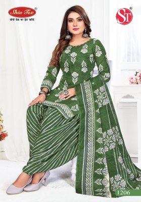 Shiv Tex G20 Vol 12 Indo Cotton Unstitched Printed Dress Material Set Top  Bottom And Dupatta Wholesale dress material catalogs