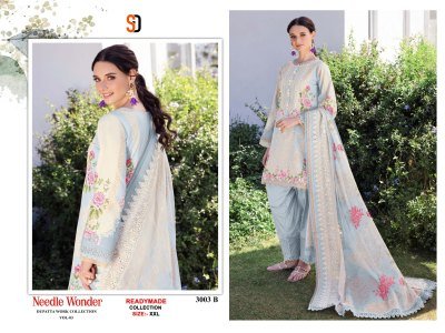 Shraddha Designer Readymade Cotton Suits  Needle Wonder Vol 03 Lawn Collection and Wholesale Readymade Suits kurtis catalogs
