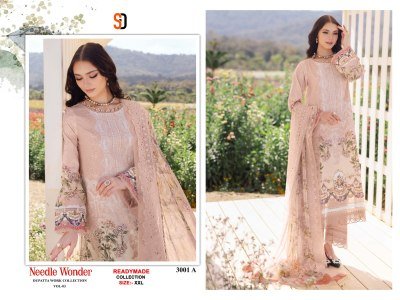 Shraddha Designer Readymade Cotton Suits  Needle Wonder Vol 03 Lawn Collection and Wholesale Readymade Suits kurtis catalogs