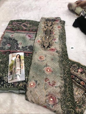 Shree Fab KT 240 Pure Viscose Maslin Suit with Digital Print And Aari Hand Work Wholesale Ethnic Wear readymade suit catalogs