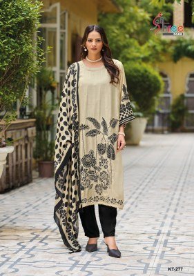 Shree Fab KT 277 Unstitched Exclusive Pure Maslin Digital Print Suit with Hand Work and Viscose Rayon Bottom Designer Dupatta Wholesale kurtis