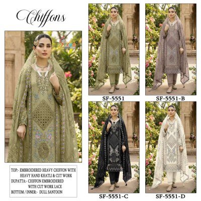 Shree Fabs D n 5551 Pakistani Dress Material  pakistani suit catalogs