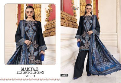 Shree Fabs Mariya B Exclusive Collection Vol  14 Pakistani Dress Material Cotton with reyon Catalogue Wholesale Rate pakistani suit catalogs