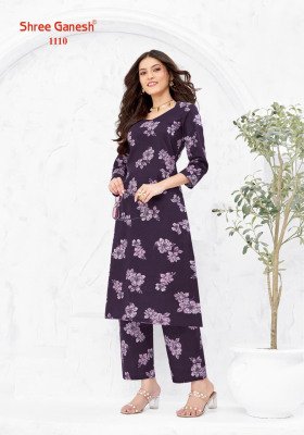 Shree Ganesh Ananya Vol-01 Cotton Co-Ord Set Collection kurtis catalogs