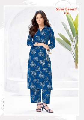 Shree Ganesh Ananya Vol-01 Cotton Co-Ord Set Collection kurtis catalogs