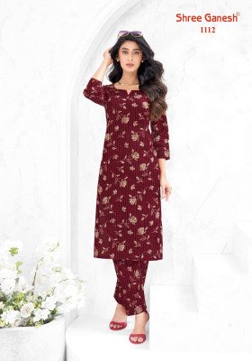 Shree Ganesh Ananya Vol-01 Cotton Co-Ord Set Collection kurtis catalogs