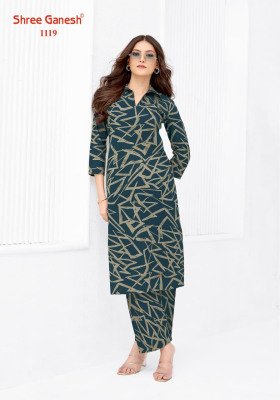 Shree Ganesh Ananya Vol-01 Cotton Co-Ord Set Collection kurtis catalogs