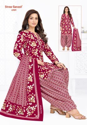 Shree Ganesh Panchi Vol-19 Pure Cotton Printed Dress Material Collection 