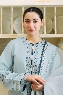 Shree fab by D No 1295 cambric cotton kurti pant and dupatta catalogue at affordable rate Shree fab