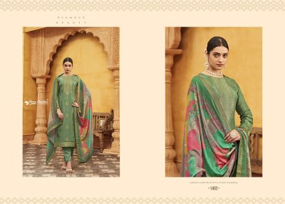 Shree shalika by mandakini vol 14 pure viscose fancy dress material catalogue at low rate salwar kameez catalogs
