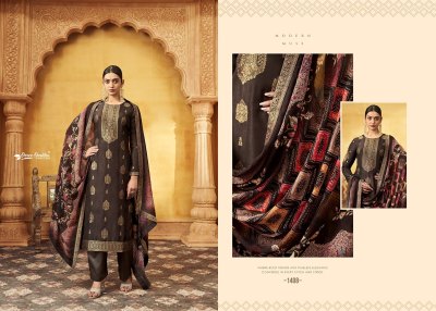 Shree shalika by mandakini vol 14 pure viscose fancy dress material catalogue at low rate salwar kameez catalogs