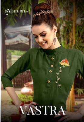 Shubh Nx Vastra 14 kg Rayon with hand work Kurti catalogue wholesale  